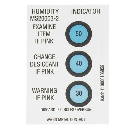 Bsc Preferred 2 x 3'' 30-40-50% Humidity Indicators, 125PK BUY00029946